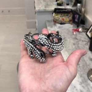 Lizard bangle bracelet